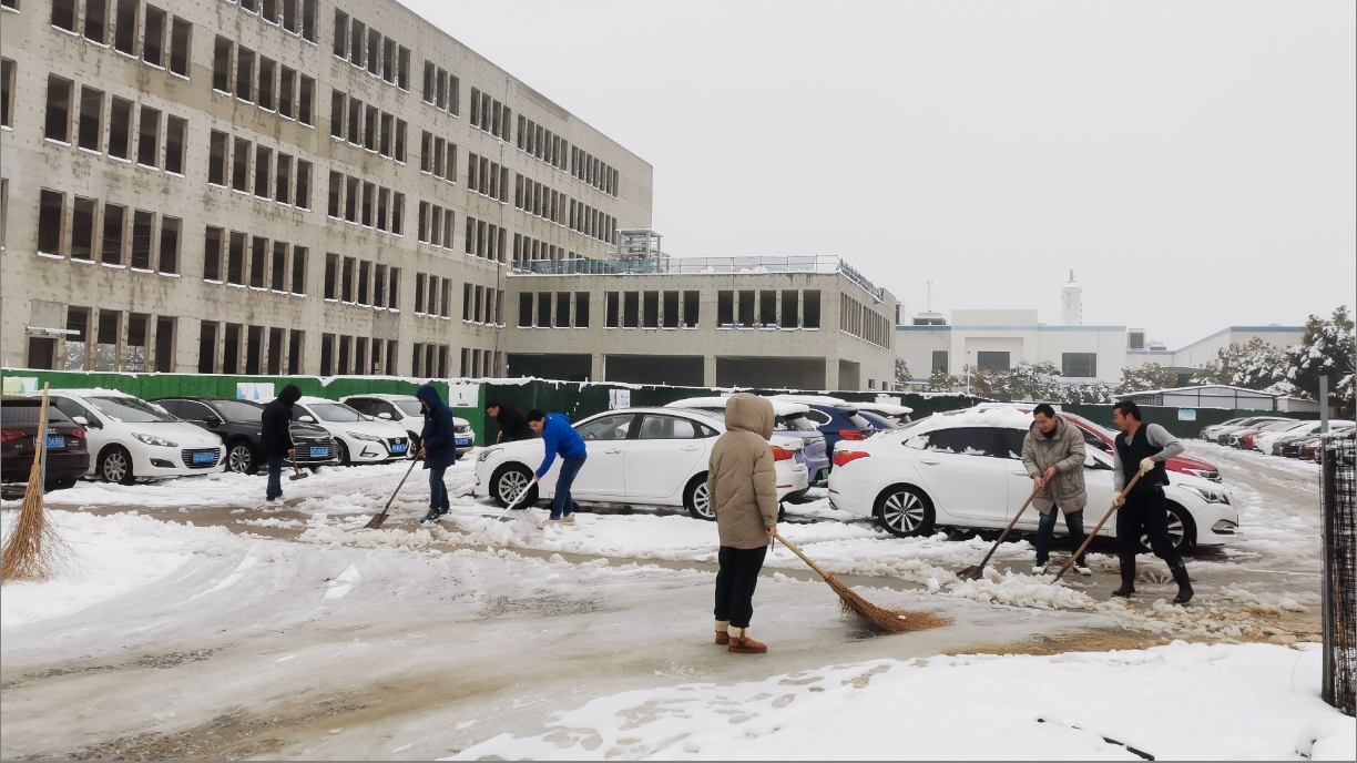 雪绽琼花日 扫雪暖心时丨开云网页版界面·开云(中国)
开展扫雪除冰活动